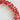 Red Bead Wreath 9.5"