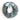 Aquamarine Wreath 13.5"