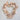 Metal Wreath - Garden Heart Wreath in Blush 19"